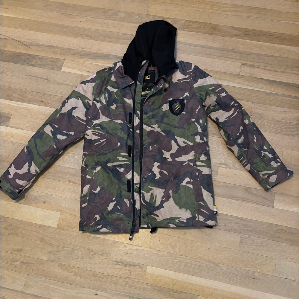 DC Black and Green Jacket